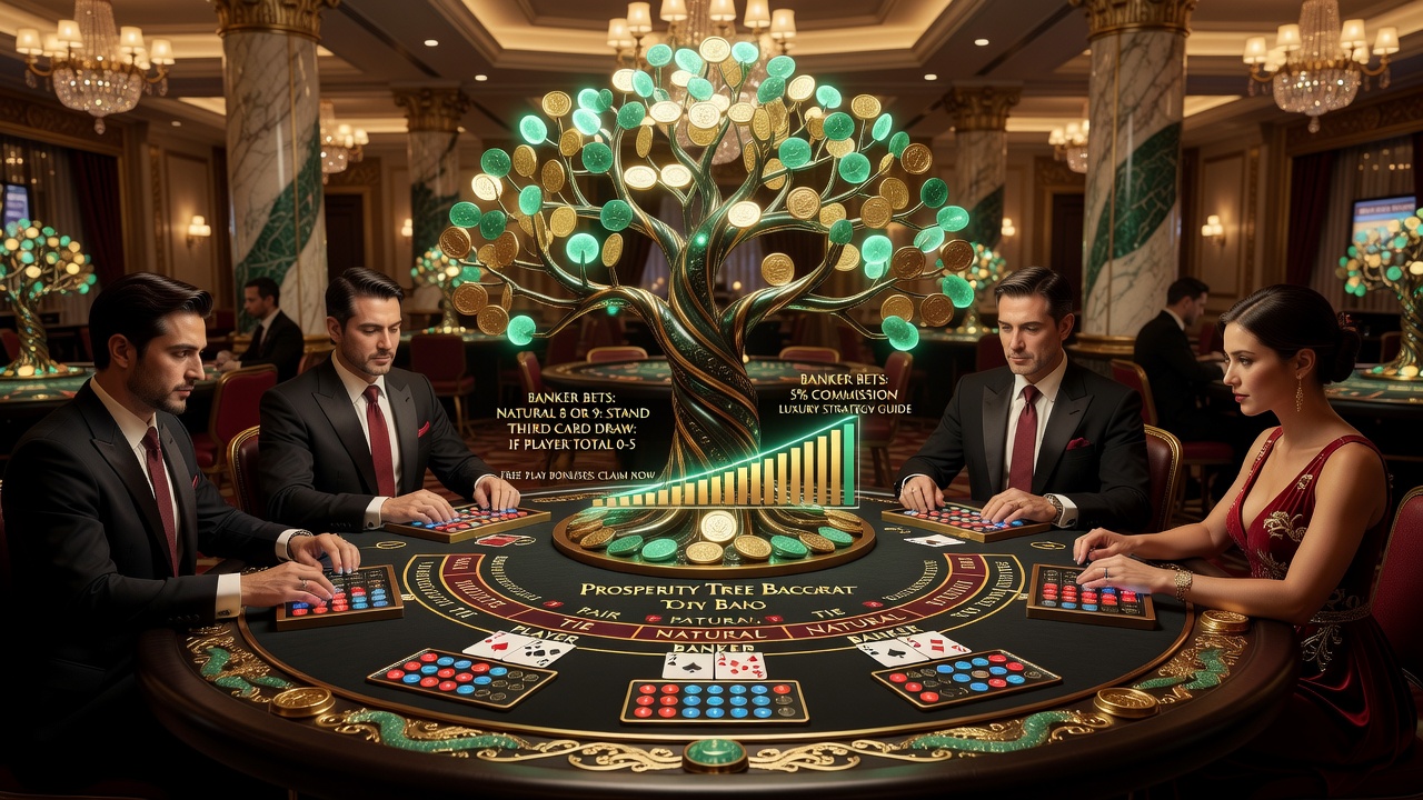 Prosperity Tree Baccarat: The Complete Online Baccarat Game Guide, Luxury Strategy, House Rules, and Free Play Bonuses