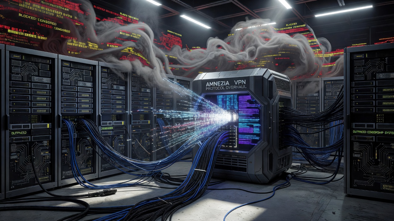Amnezia Overhauls Its VPN Protocol to Outpace Censorship Systems