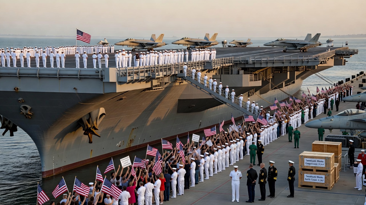 USS Abraham Lincoln Returns Home After Grueling Iran-Linked Deployment