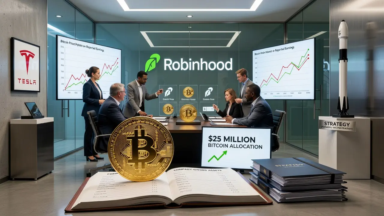 Robinhood Puts Bitcoin on Its Own Balance Sheet, Not Just Clients'