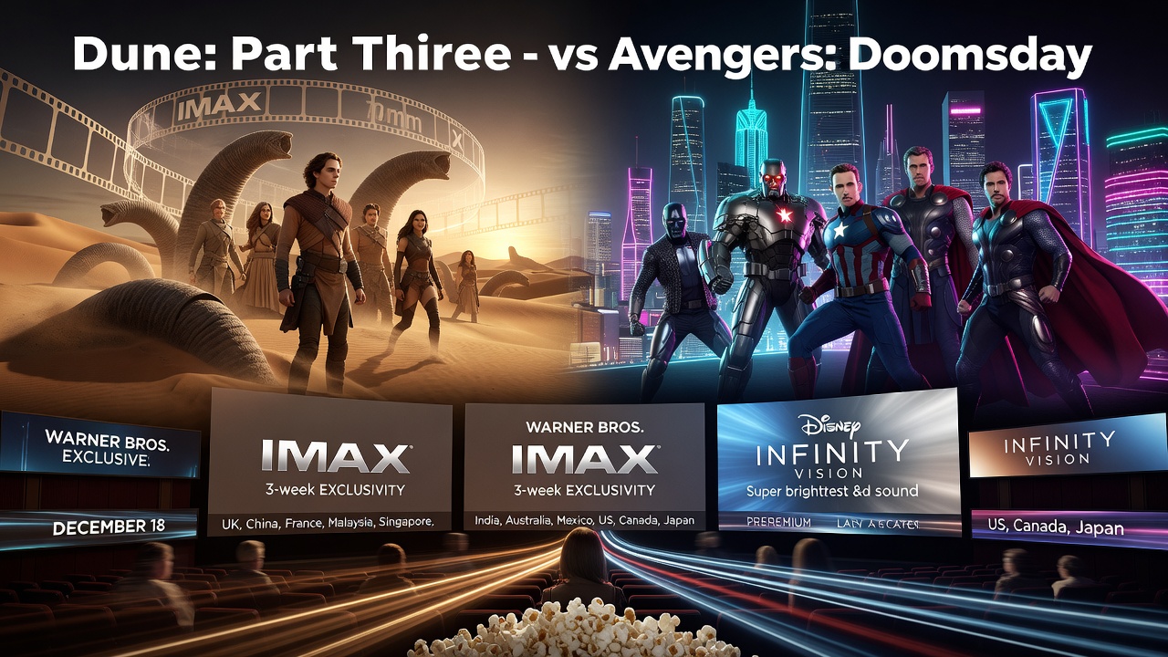 Studios Set Up December Box Office Clash Over Format Access