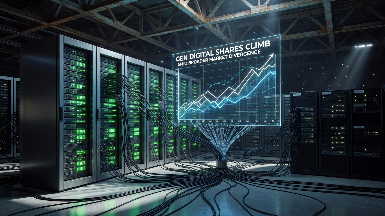 Gen Digital Shares Climb Amid Broader Market Divergence