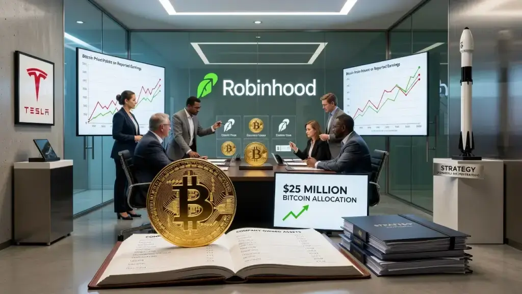 Robinhood Puts Bitcoin on Its Own Balance Sheet, Not Just Clients'
