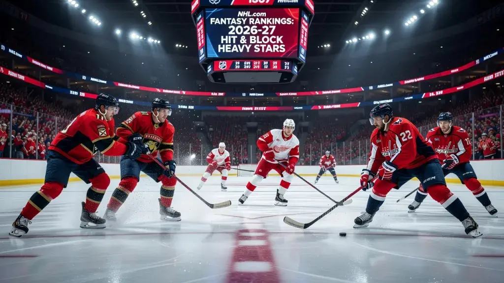 NHL.com Ranks Fantasy Stars for Hit and Block-Heavy Leagues