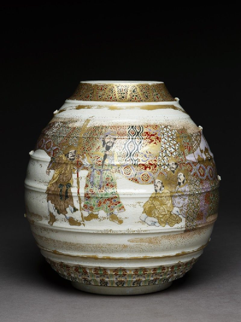 28 Unique 17th Century Chinese Vase 2024 free download 17th century chinese vase of vase with archers and warriors ota 1870s japan asia with regard to pottery