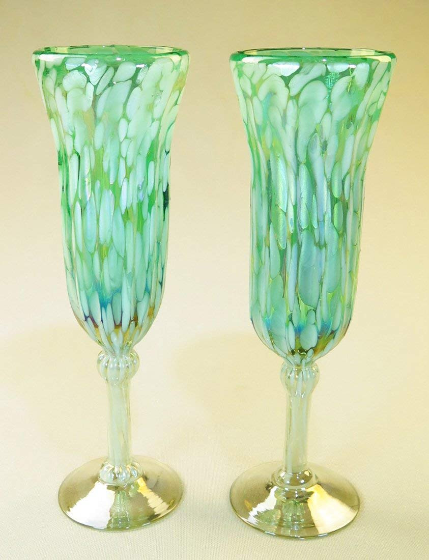 19 Great 18 Inch Crystal Vase 2024 free download 18 inch crystal vase of amazon com champagne flutes hand blown turquoise white confetti throughout amazon com champagne flutes hand blown turquoise white confetti 9 oz set of 2 champagne gla