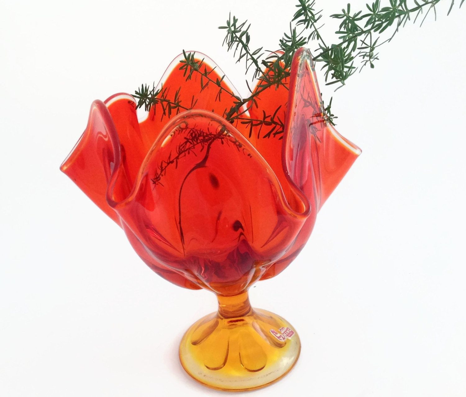 26 Fashionable 18 Inch Glass Vase 2024 free download 18 inch glass vase of vintage viking glass vase mid century modern orange glass bowl regarding vintage viking glass vase mid century modern orange glass bowl viking glass epic line