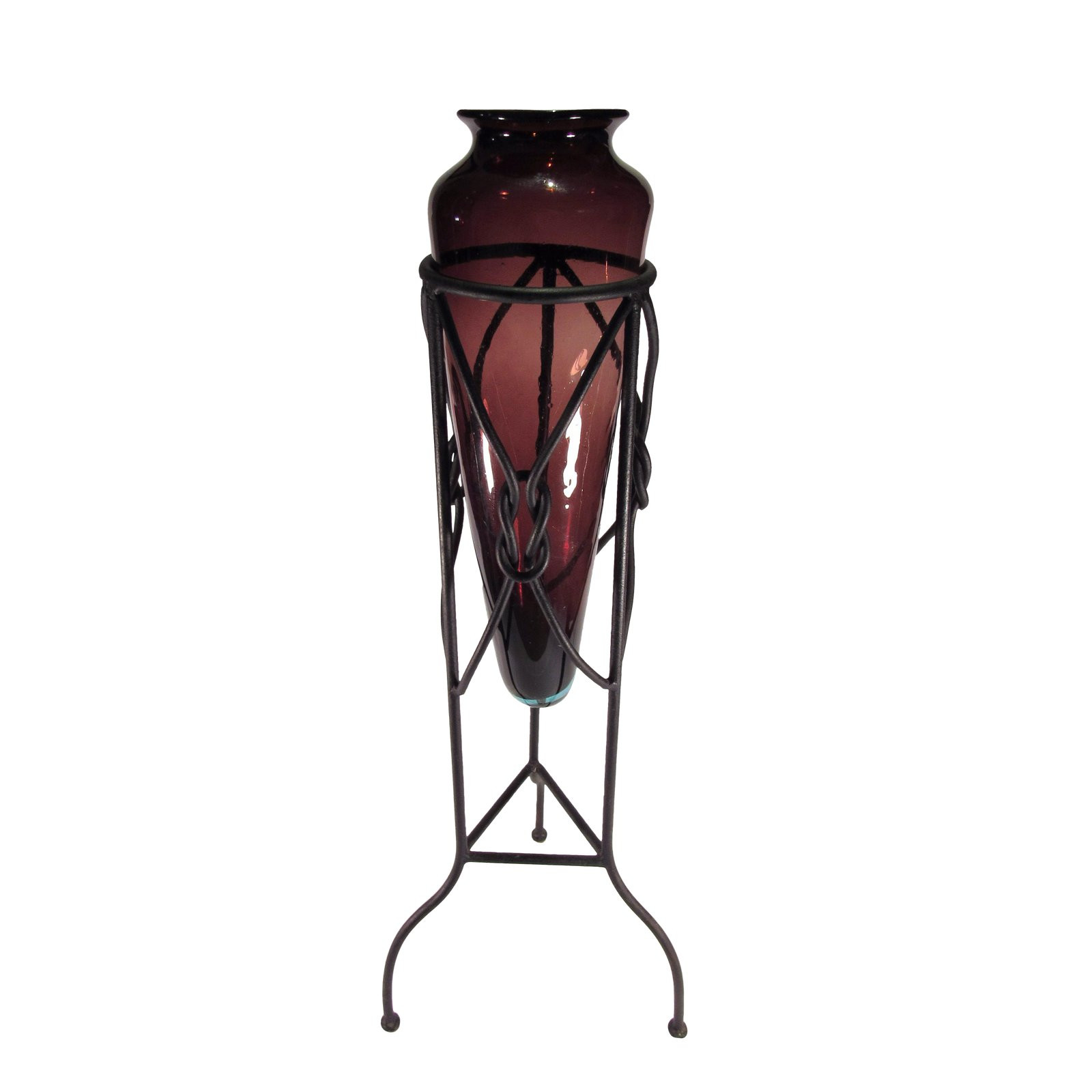 25 Nice 3 Foot Tall Glass Vases 2024 free download 3 foot tall glass vases of large amphora style glass vase in iron tripod stand chairish with regard to large amphora style glass vase in iron tripod stand 8677