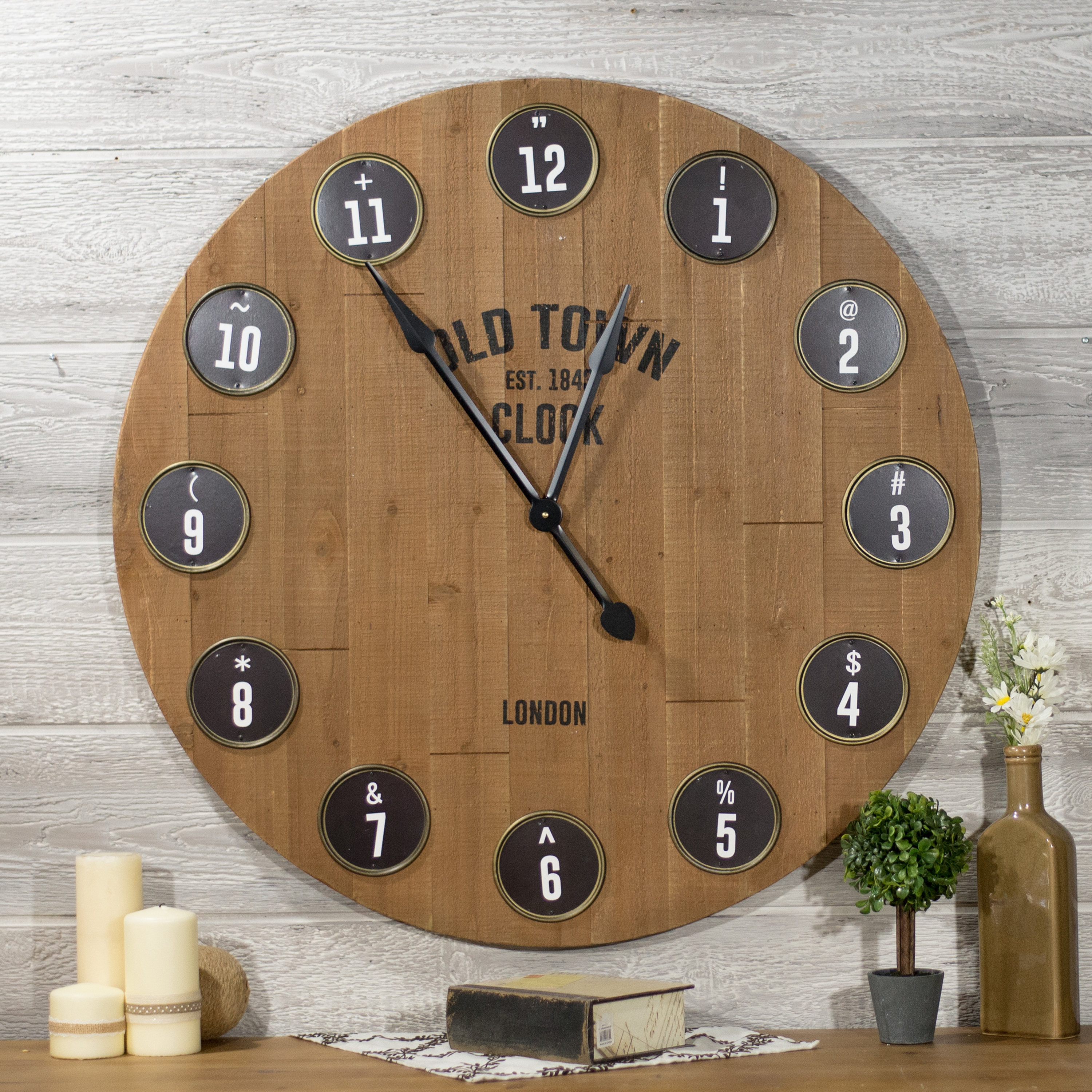 28 Nice 36 Inch Floor Vase 2024 free download 36 inch floor vase of williston forge mcgrew oversized wooden old town 36 wall clock with williston forge mcgrew oversized wooden old town 36 wall clock wayfair