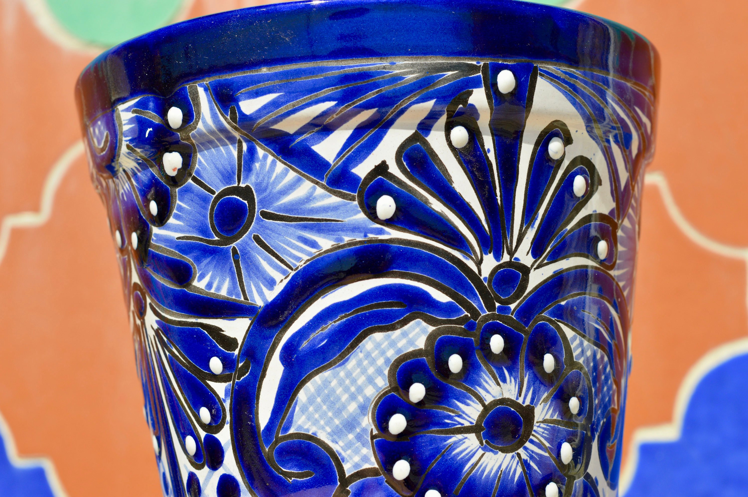 23 Trendy 4x4 Cylinder Glass Vase 2024 free download 4x4 cylinder glass vase of talavera pot etsy throughout dc29fc294c28ezoom