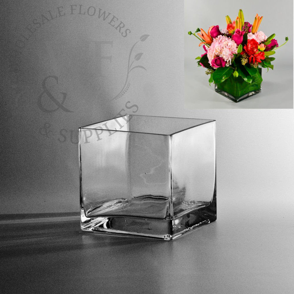 10 Amazing 4x4x4 Square Glass Vases 2024 free download 4x4x4 square glass vases of square glass vases wholesale flowers and supplies with regard to square glass cube vase 5x5