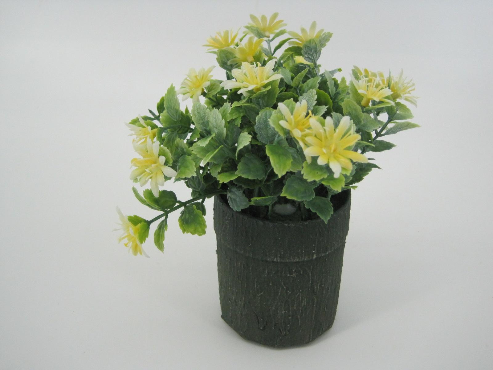 14 attractive Aluminum Flower Vase 2024 free download aluminum flower vase of mini artificial plants with pasqueflower in imitated wood round pots with if you have your own idear are just interested in flowers without pots please email us we ar