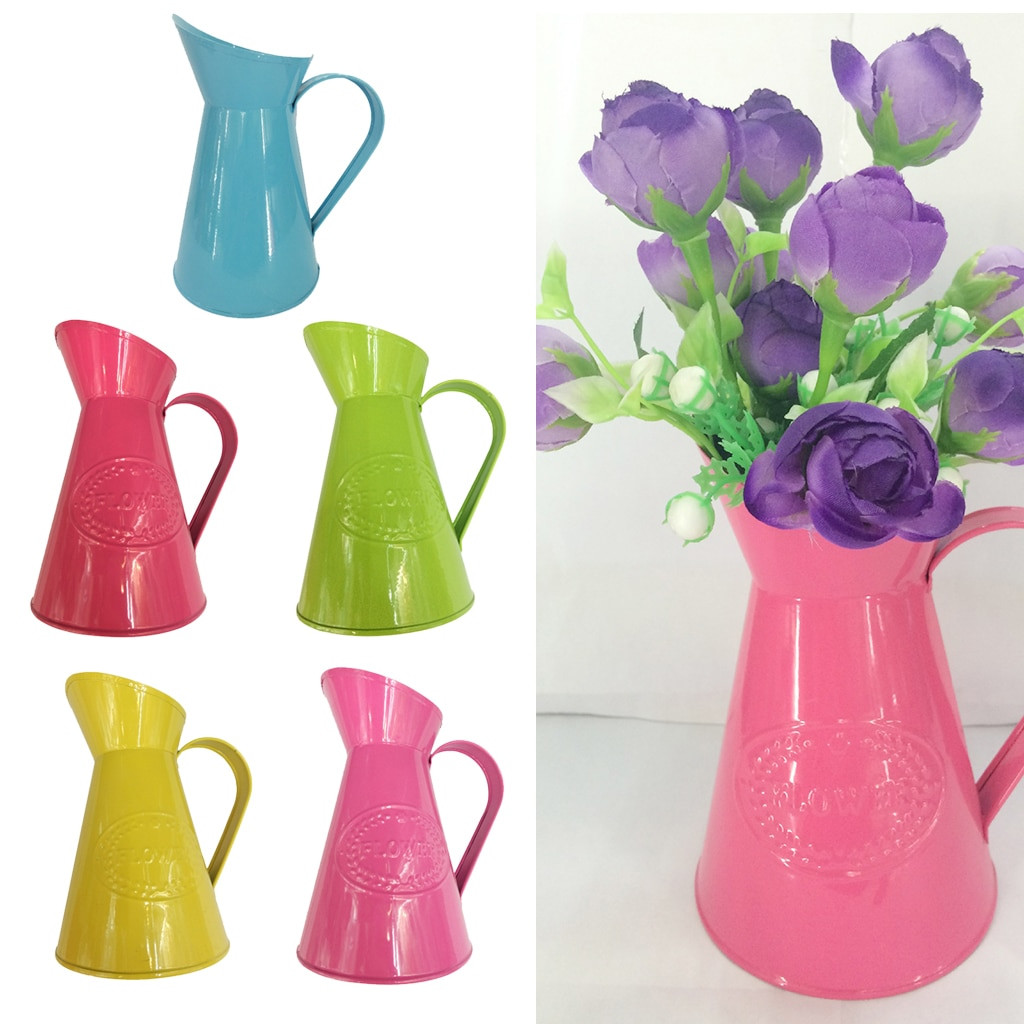 14 attractive Aluminum Flower Vase 2024 free download aluminum flower vase of new hot sale shabby chic retro metal jug vase flower pitcher wedding throughout 1piece flower vase aeproduct getsubject