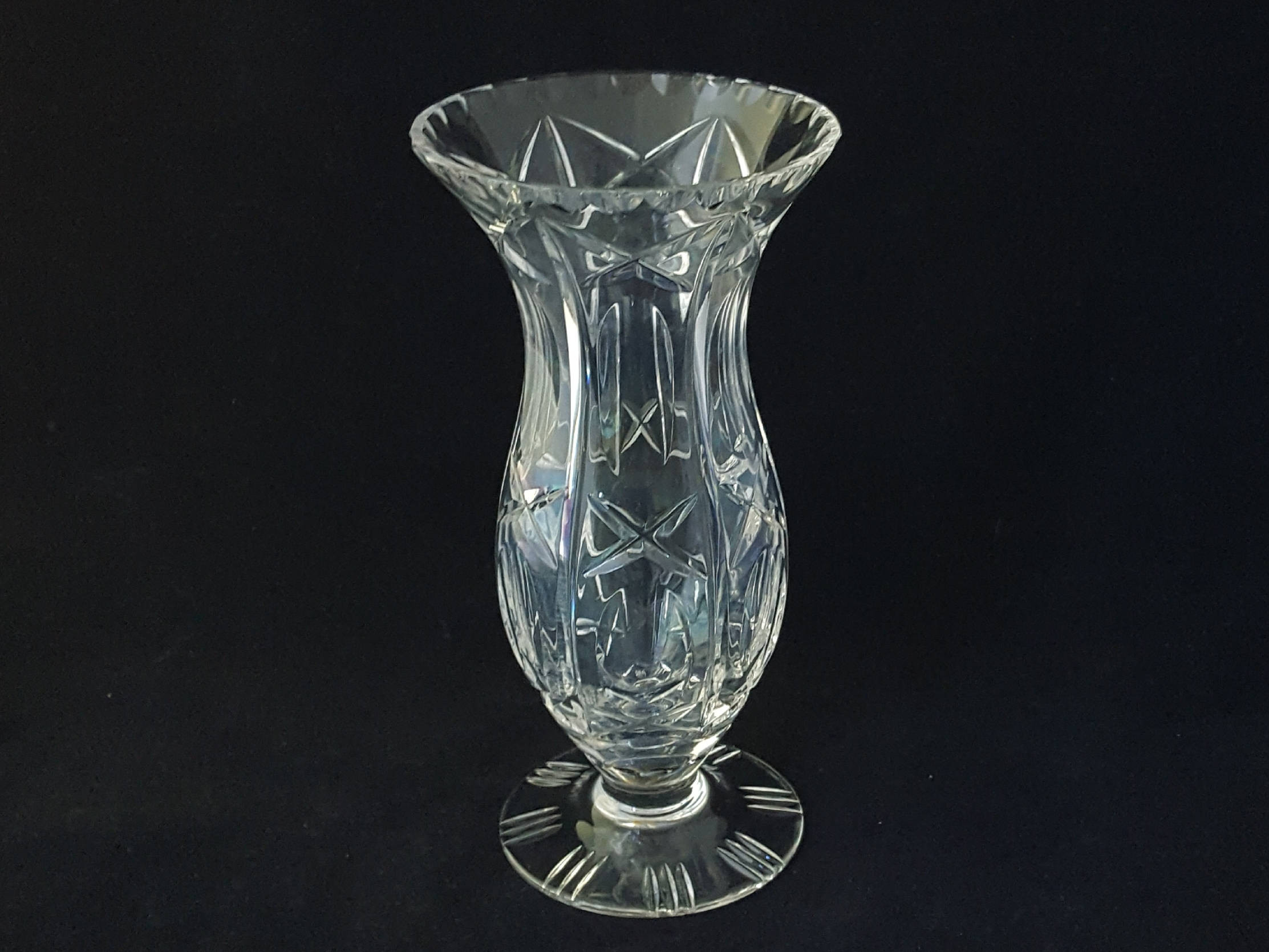 19 Awesome American Brilliant Cut Glass Vase 2024 free download american brilliant cut glass vase of vintage cross and olive glass vase brilliant cut crystal etsy regarding image 0 image 1