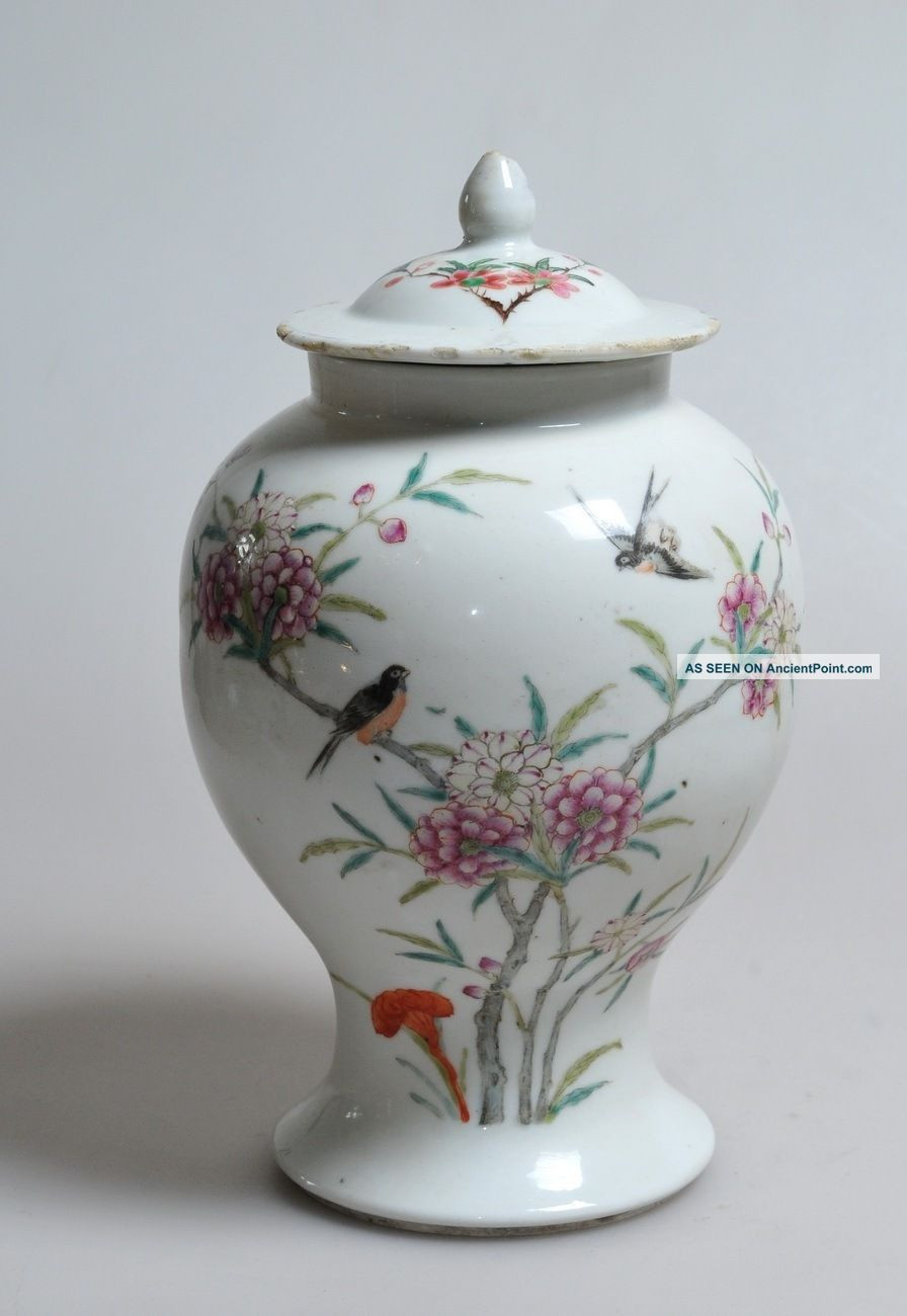 14 Unique Ancient Chinese Vases 2024 free download ancient chinese vases of 19thc signed antique chinese hand painted porcelain vase w lid urn for 19thc signed antique chinese hand painted porcelain vase w lid urn bird scenes vases photo