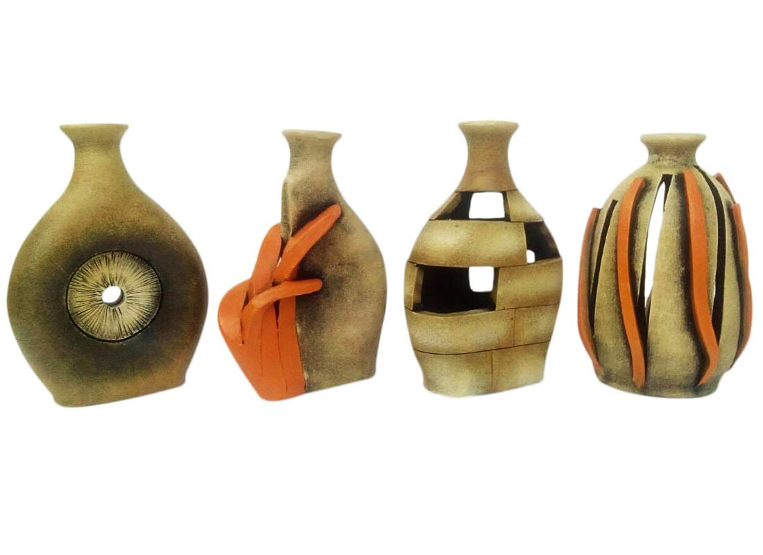 24 Amazing Antique Blown Glass Vases 2024 free download antique blown glass vases of antique vase online small decorative glass vases from craftedindia pertaining to abstract art terracotta vase showpiece set of 4