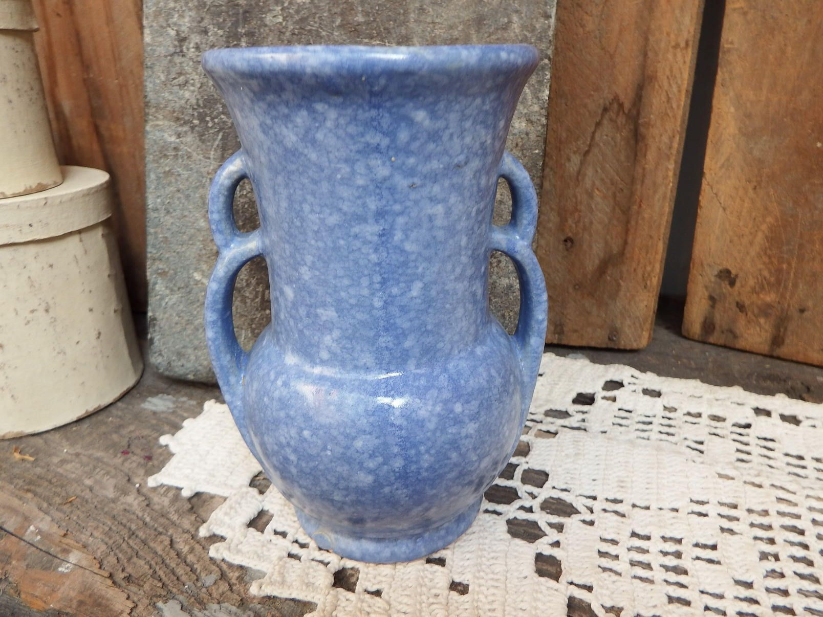 18 Awesome Antique Blue Vase 2024 free download antique blue vase of vintage mccoy double handle vase art deco style mccoy pottery blue with regard to vintage mccoy double handle vase art deco style mccoy pottery blue white spatter design