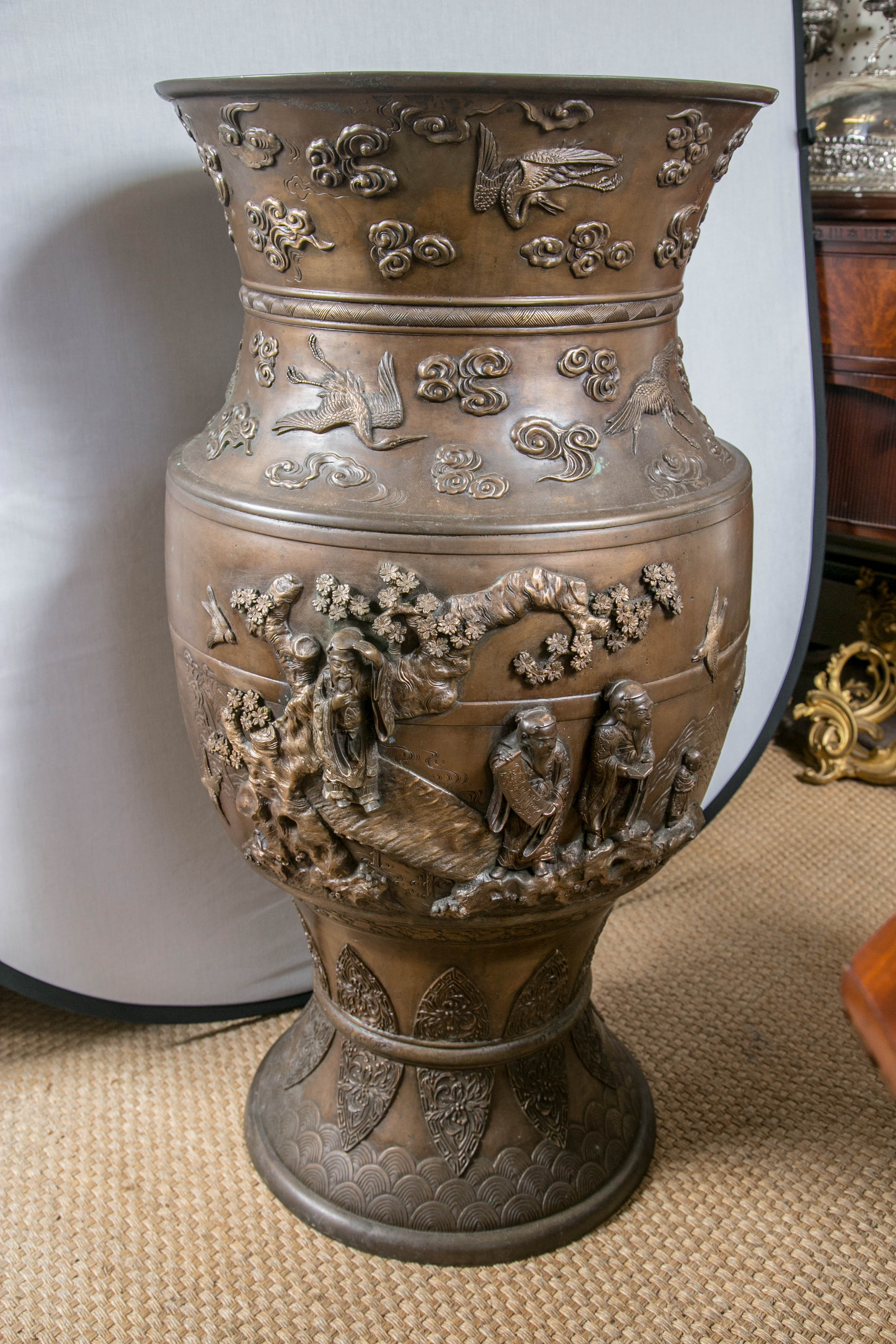 15 Trendy Antique Bronze Vases and Urns 2024 free download antique bronze vases and urns of large bronze japanese vase for sale at 1stdibs with 1 main 2 org