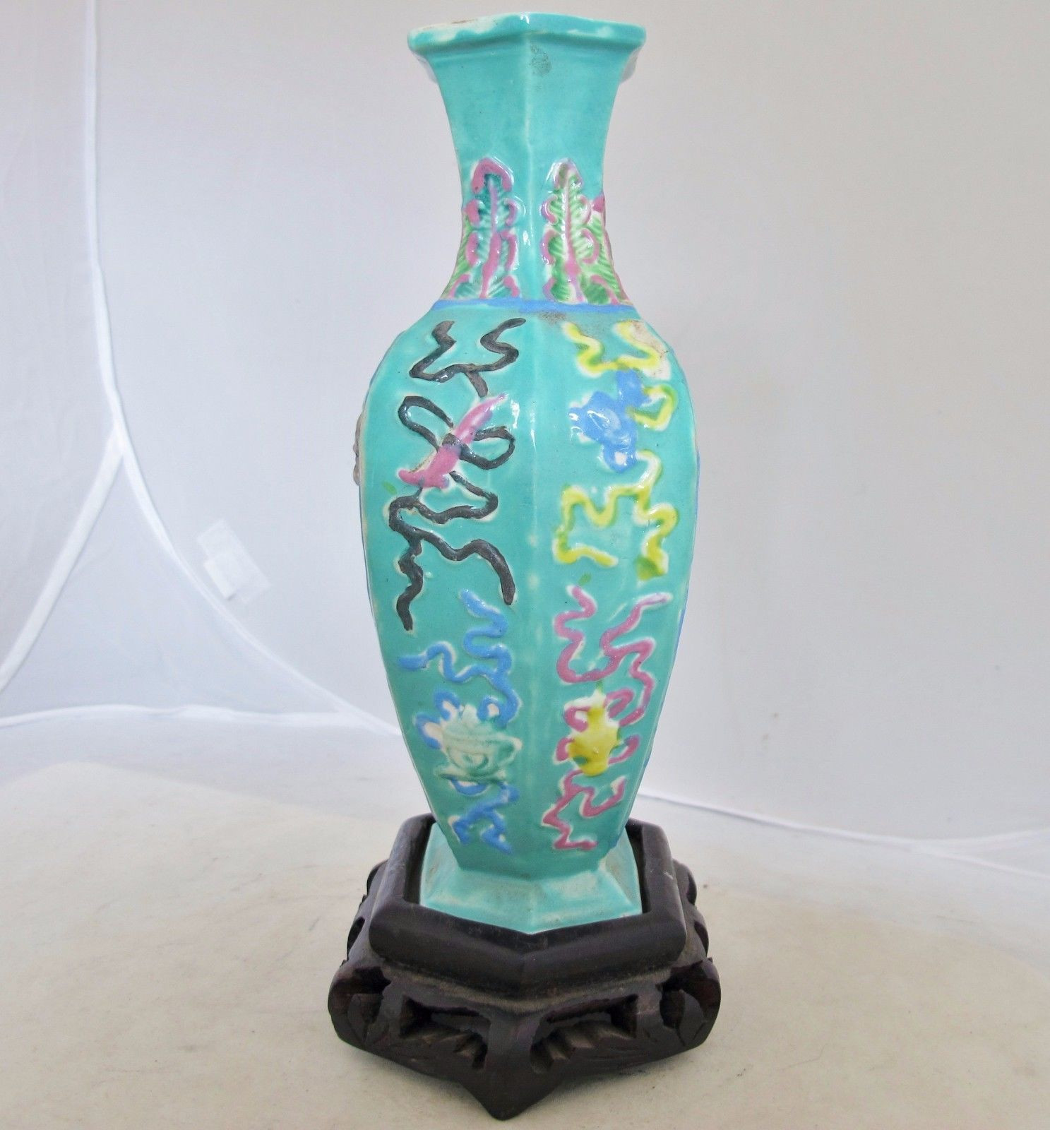 21 Fabulous Antique Chinese soapstone Vases 2024 free download antique chinese soapstone vases of 8 35 antique chinese turquoise vase with high relief celestial within 8 35 antique chinese turquoise vase with high relief celestial dragons stand 2 of 12 