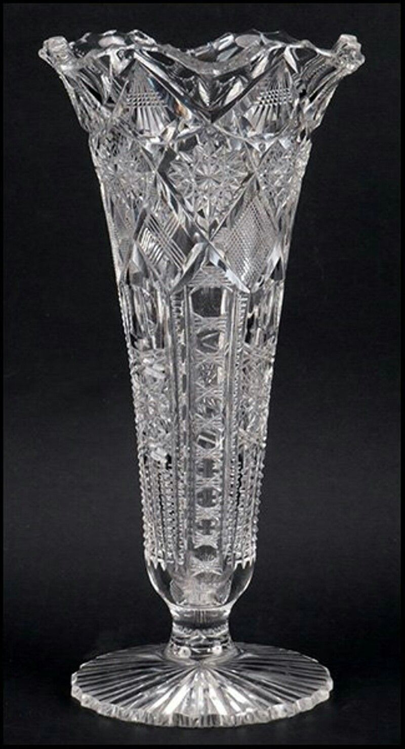 18 Ideal Antique Crystal Vases Value 2024 free download antique crystal vases value of libbey brilliant cut trumpet form vase bears makers mark on base for libbey brilliant cut trumpet form vase bears makers mark on base vase height 11 75