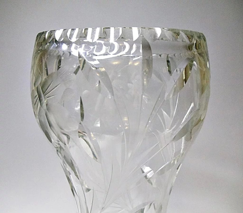 11 Cute Antique Cut Glass Vase Prices 2024 free download antique cut glass vase prices of 12 cut glass corset vase butterflies stems leaves late pertaining to click to expand