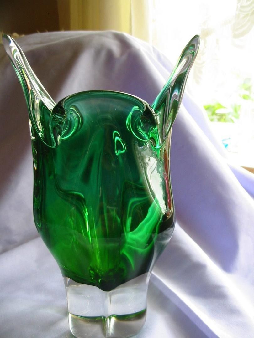 10 Nice Antique Green Glass Vases 2024 free download antique green glass vases of worthpointlarge vintage josef hospodka cats head art glass cased intended for worthpointlarge vintage josef hospodka cats head art glass cased vase