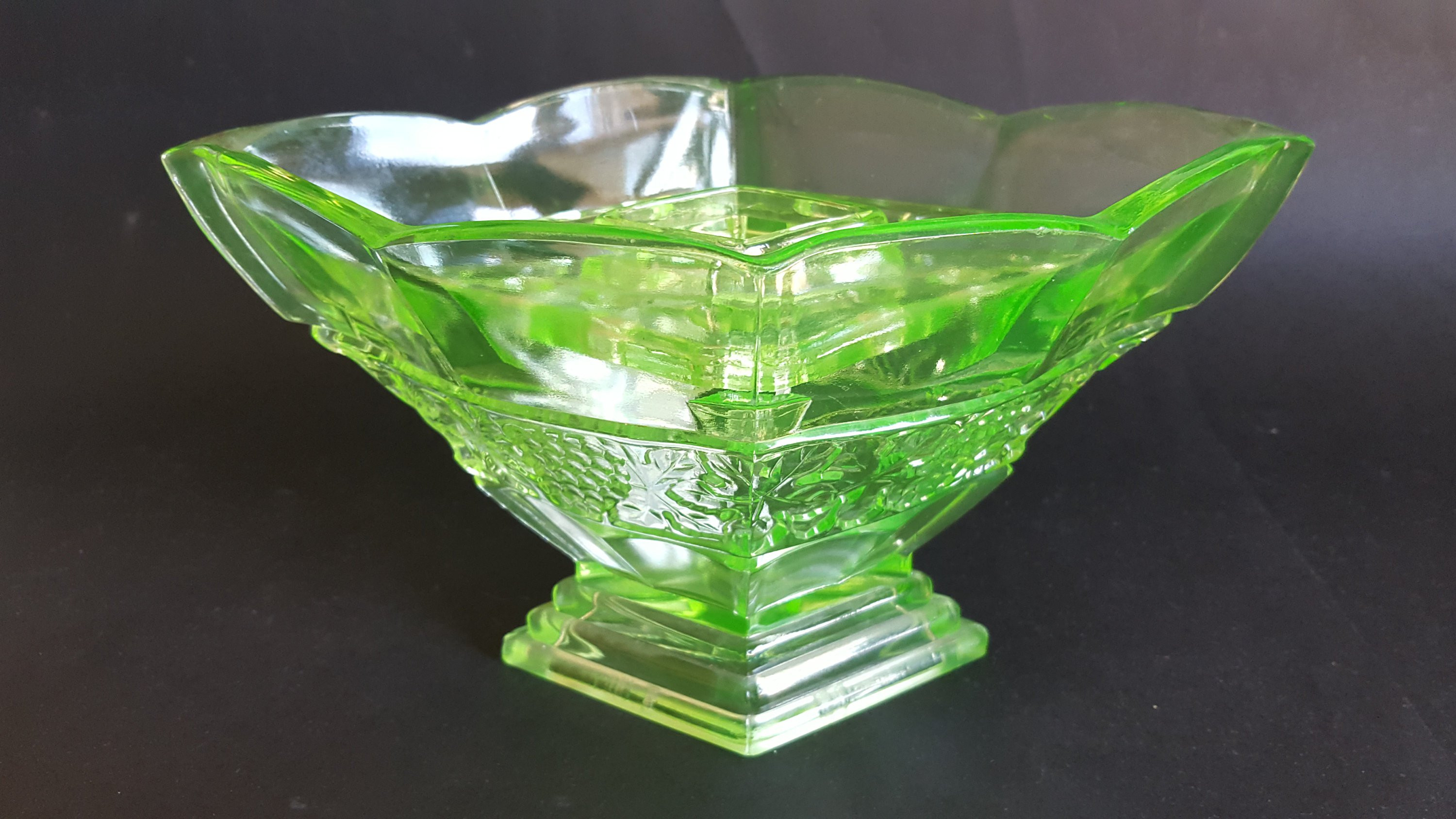 27 Fashionable Art Deco Glass Vases for Sale 2024 free download art deco glass vases for sale of beautiful art deco uranium green polished glass bernsdorf etsy with image 0 image 1