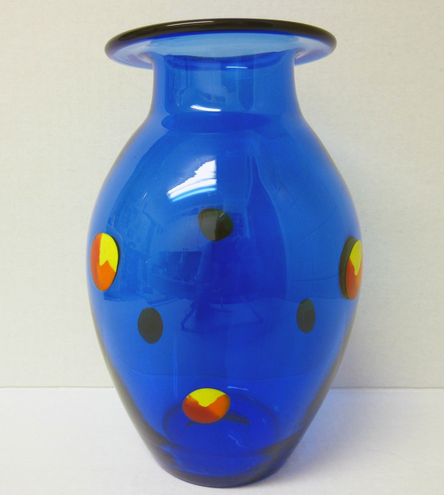 29 Best Art Glass Vases for Sale 2024 free download art glass vases for sale of cobalt blue with multi color prunts orrefors sweden art glass vase with cobalt blue with multi color prunts orrefors sweden art glass vase measures approximately 