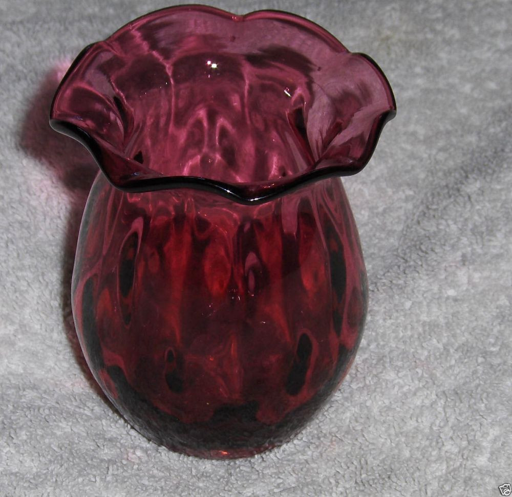 29 Best Art Glass Vases for Sale 2024 free download art glass vases for sale of vtg pilgrim cranberry art glass vase hand blown scalloped edges in vtg pilgrim cranberry art glass vase hand blown scalloped edges mauve glass vase