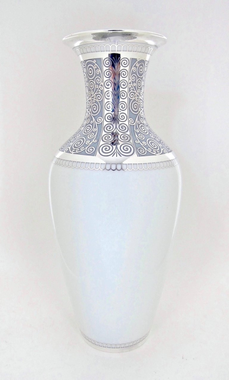 30 Famous Art Nouveau Vases for Sale 2024 free download art nouveau vases for sale of large rosenthal porcelain silver overlay vase at 1stdibs with german large rosenthal porcelain silver overlay vase for sale