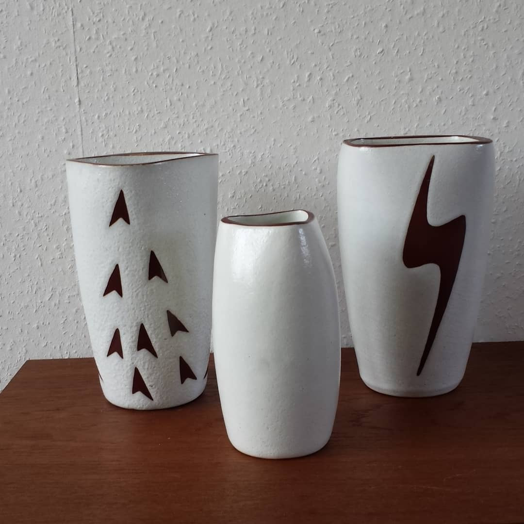 28 Popular Baccarat Vase Ebay 2024 free download baccarat vase ebay of modernistvase hash tags deskgram with regard to set of 3 jaap ravelli vases 50s 60s dutch design studio pottery now on ebay