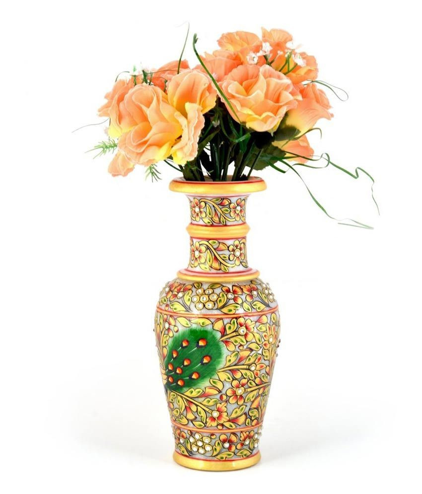 24 attractive Beautiful Vases for Sale 2024 free download beautiful vases for sale of jaipur handicraft jaipuri golden minakari peacock design flower vase intended for jaipur handicraft jaipuri golden minakari peacock design flower vase