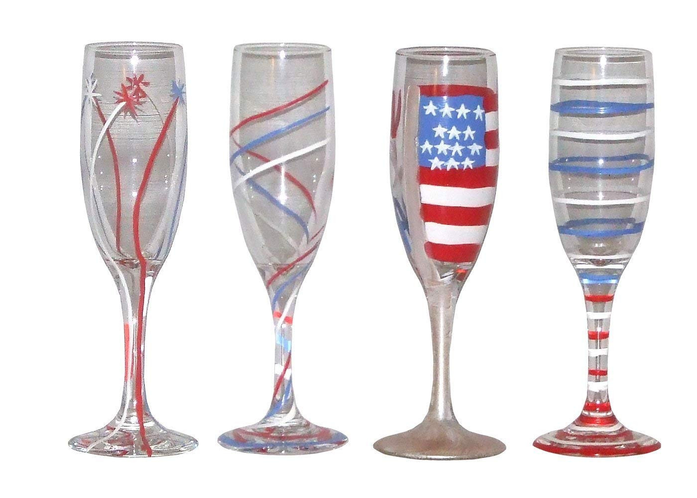 24 Best Big Champagne Glass Vase 2024 free download big champagne glass vase of amazon com set of 2 patriotic champagne glasses hand painted within patriotic champagne glasses hand painted handmade