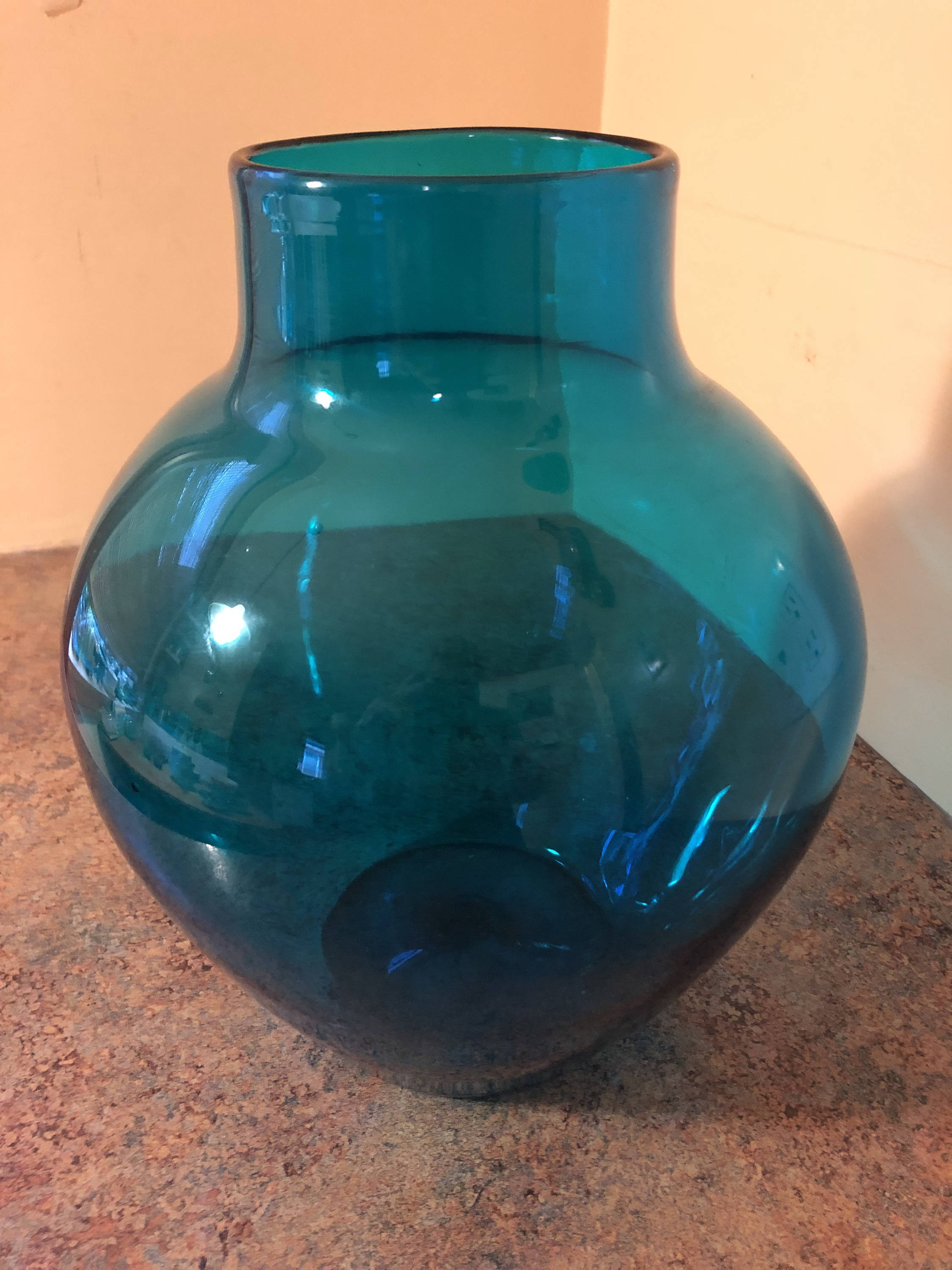 19 Fantastic Blenko Green Glass Vase 2024 free download blenko green glass vase of vintage 1970s mid century modern blenko 7229 blue apothecary with dc29fc294c28ezoom