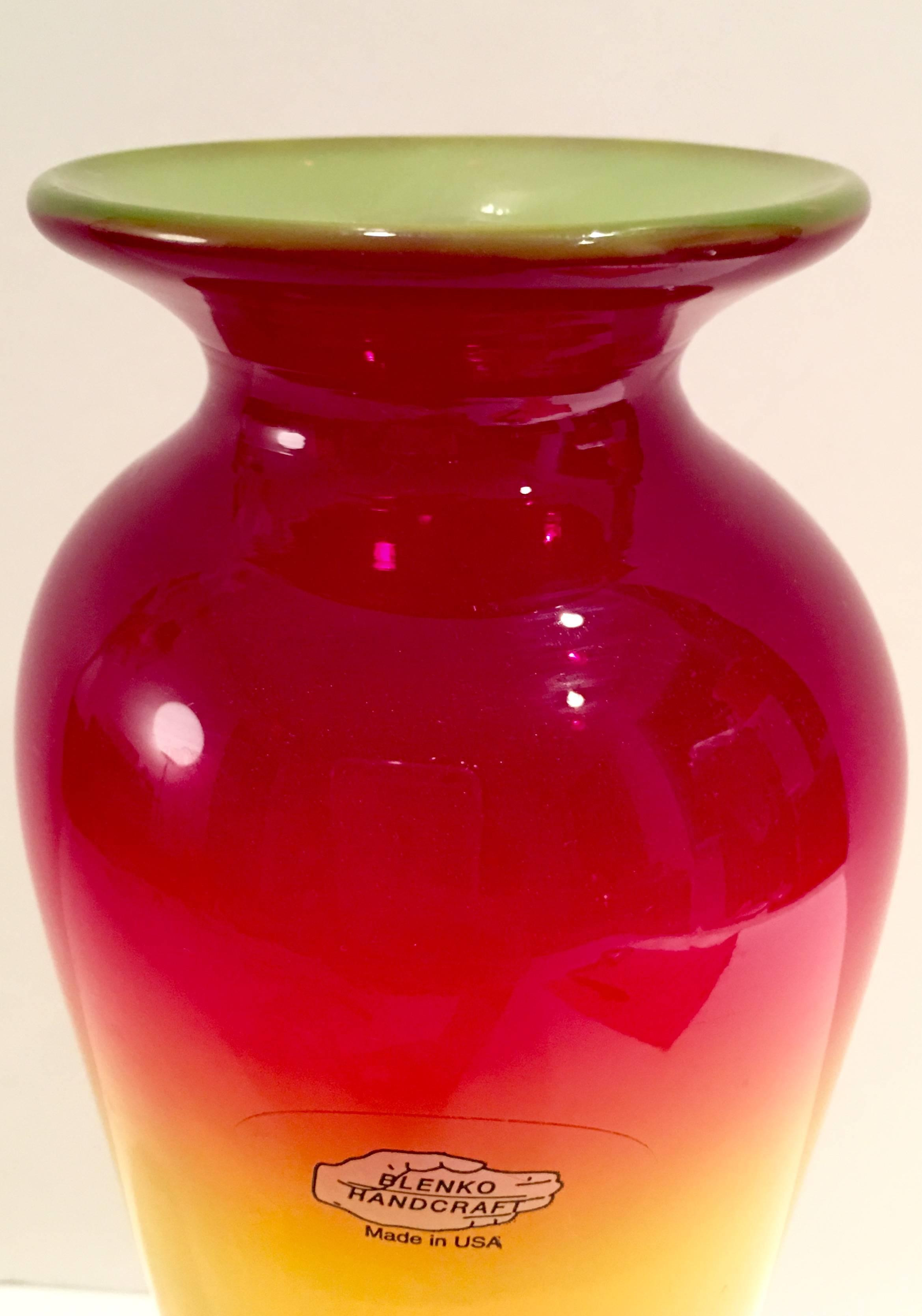 23 Lovable Blenko Handcraft Vase 2024 free download blenko handcraft vase of 2002 blenko glass tequila sunrise signed richard blenko for sale at throughout 2002 blenko glass tequila sunrise signed richard blenko for sale at 1stdibs