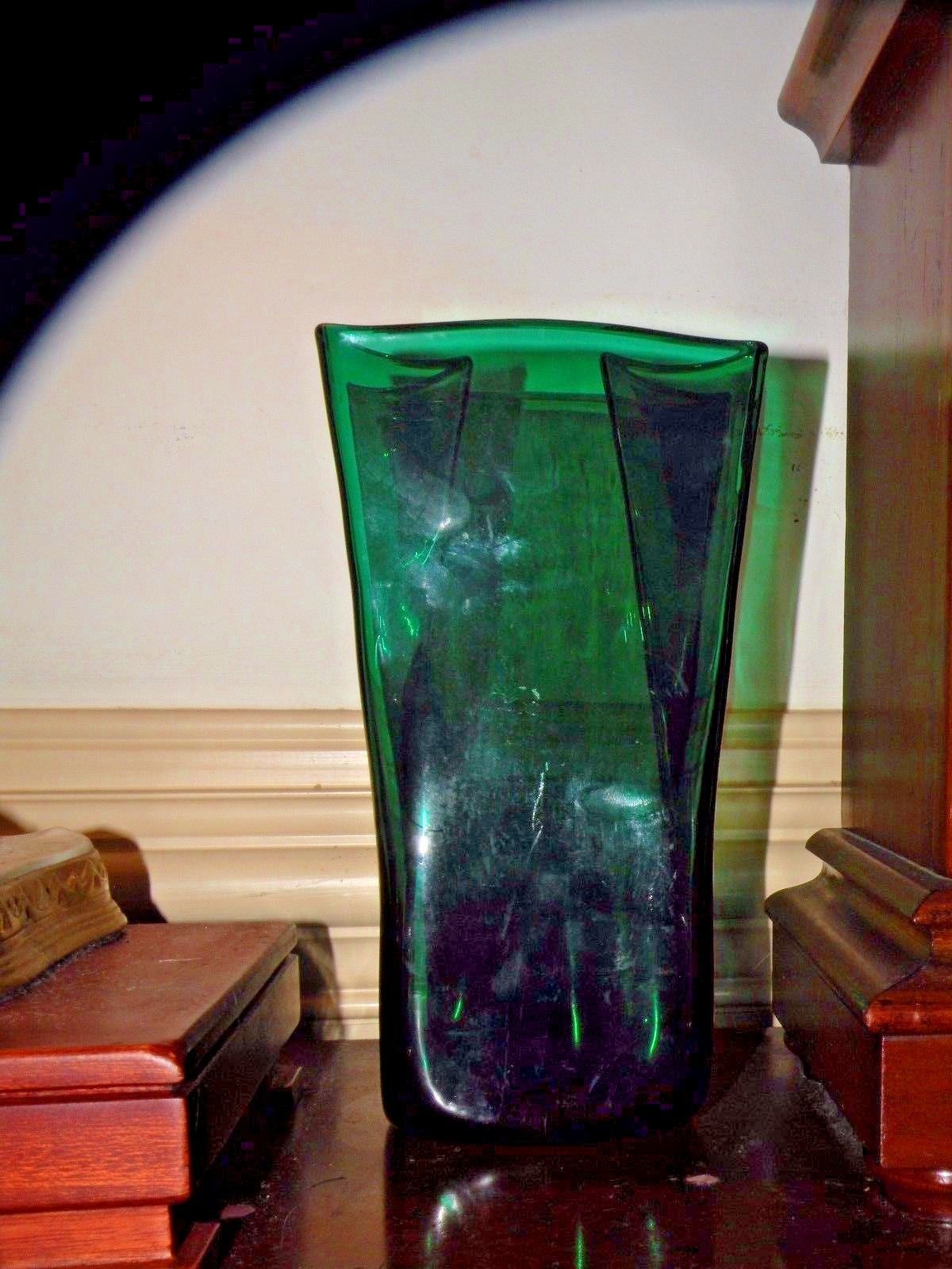 23 Lovable Blenko Handcraft Vase 2024 free download blenko handcraft vase of blenko art glass green paper bag vase retro 44 99 picclick throughout 2 of 3