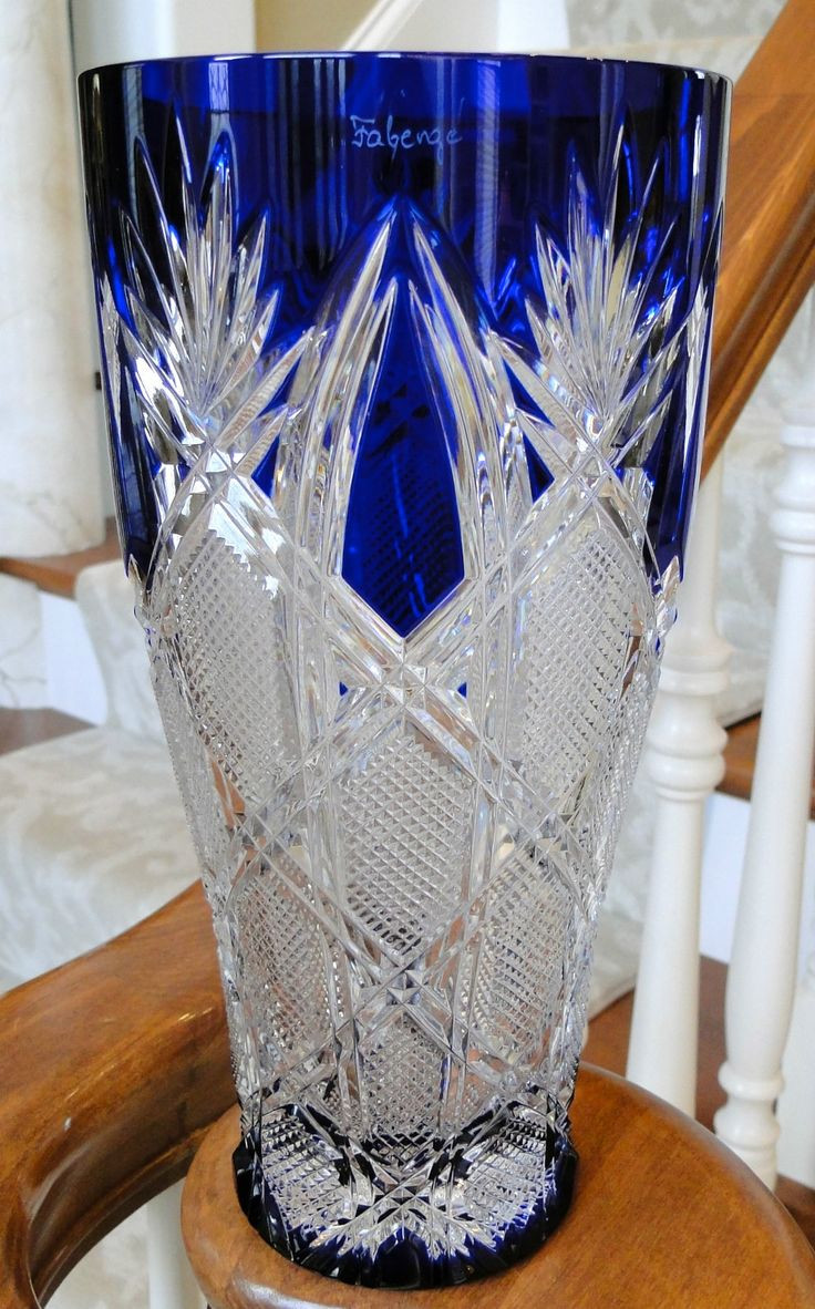 23 Recommended Block Crystal Tulip Vase 2024 free download block crystal tulip vase of 109 best vases images on pinterest flower vases glass art and vases pertaining to faberge imperial czar collection cased cut to clear crystal vase in cobalt blue 