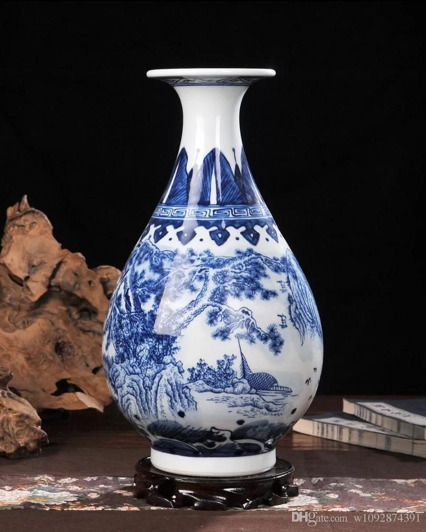 11 Amazing Blue and White Porcelain Flower Vase 2024 free download blue and white porcelain flower vase of 2018 ceramic vase hand painted blue and white porcelain home in colorblue and white size15cm 37cm sales model mix order materialkaolin classic chinese