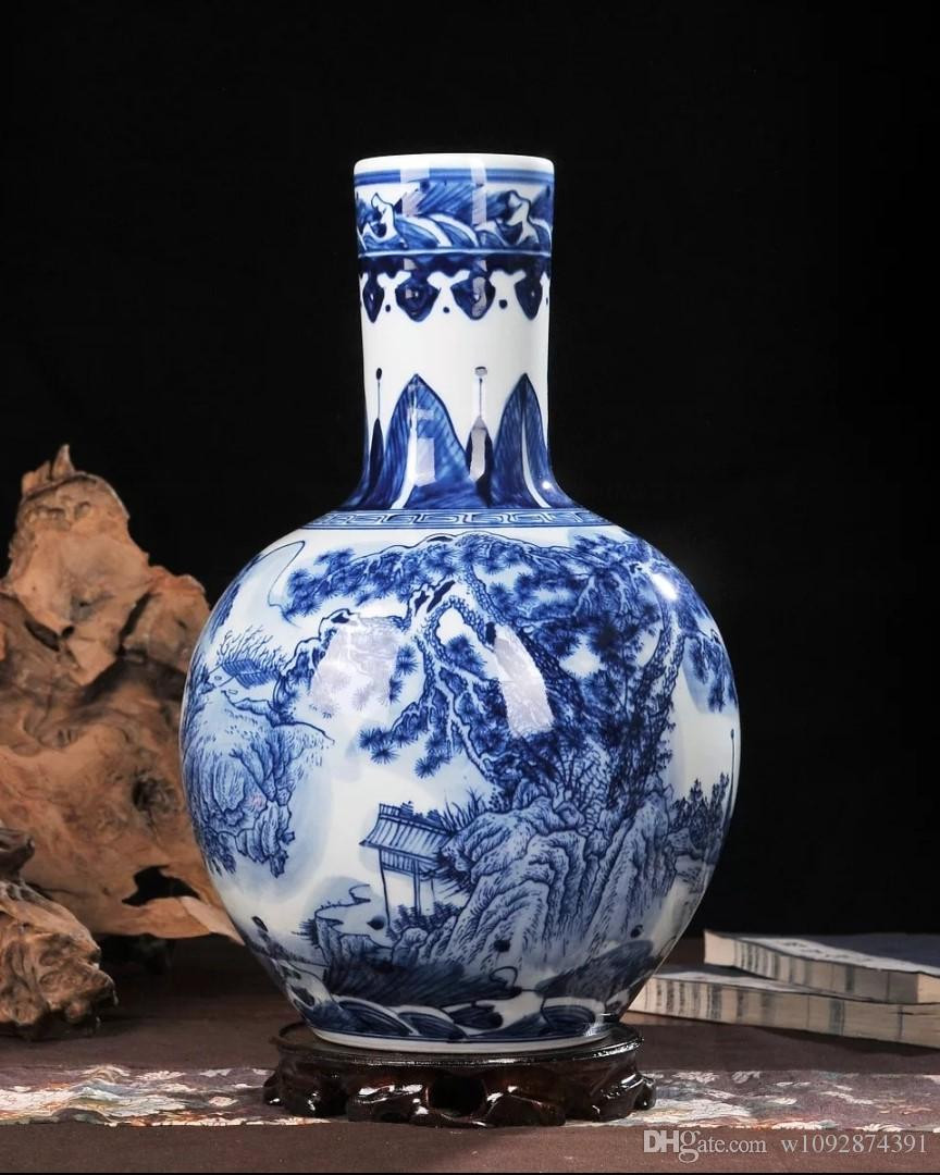 27 Unique Blue China Vase 2024 free download blue china vase of 2018 ceramic vase hand painted blue and white porcelain home inside ceramic vase hand painted blue and white porcelain home decoration living room antique china decorative