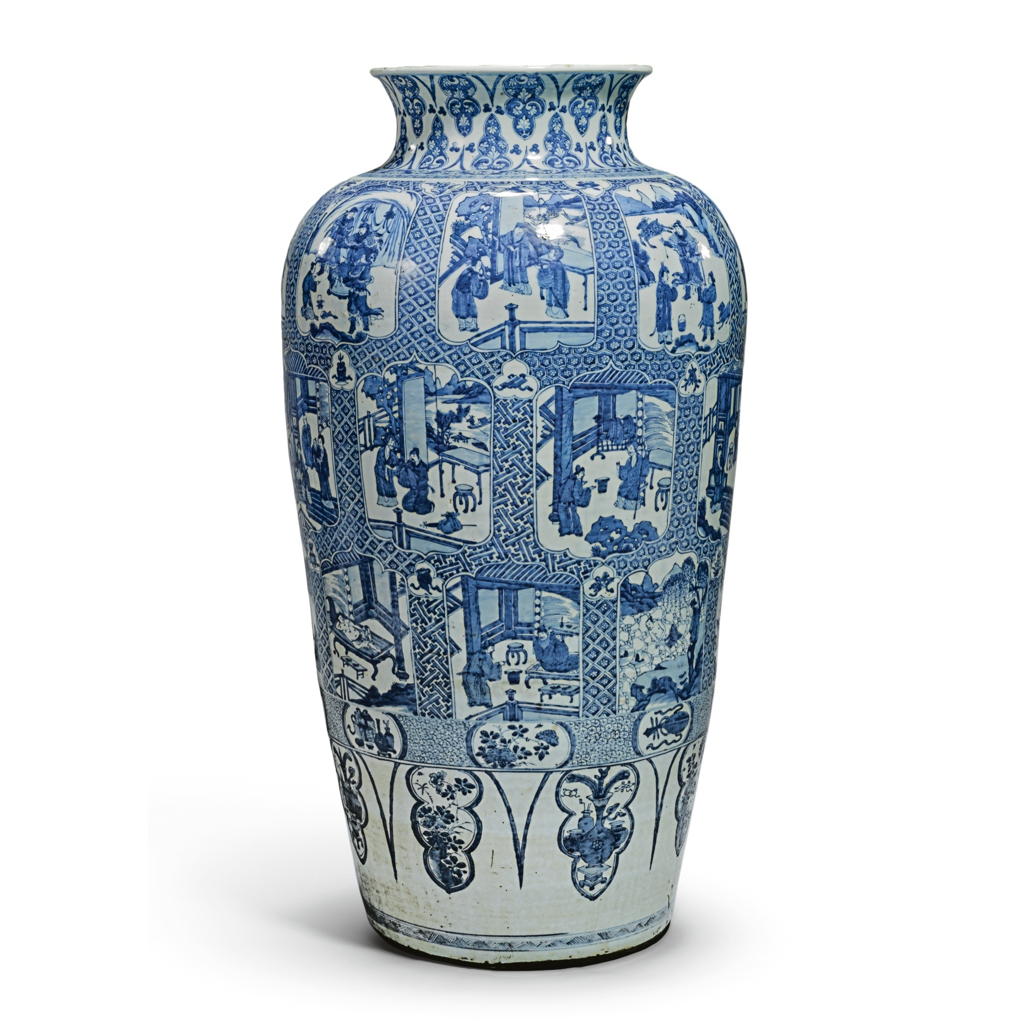 27 Unique Blue China Vase 2024 free download blue china vase of a large chinese kangxi blue and white soldier vase painted with inside a large chinese kangxi blue and white soldier vase painted with the twenty