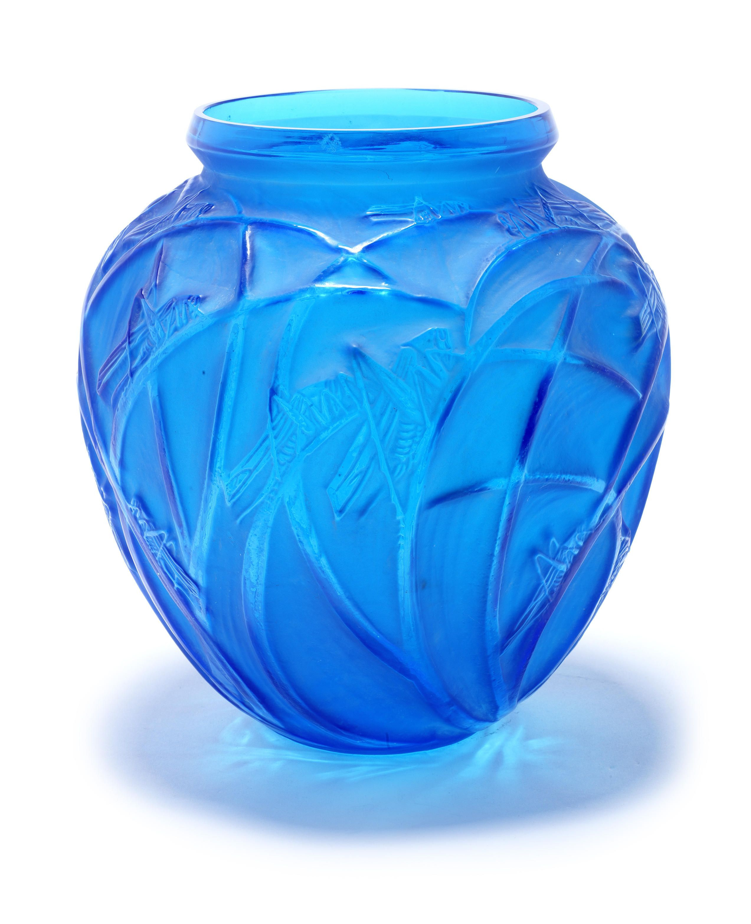 23 Fantastic Blue Crystal Vase 2024 free download blue crystal vase of rena lalique sauterelles a vase design 1913 electric blue glass throughout glass art