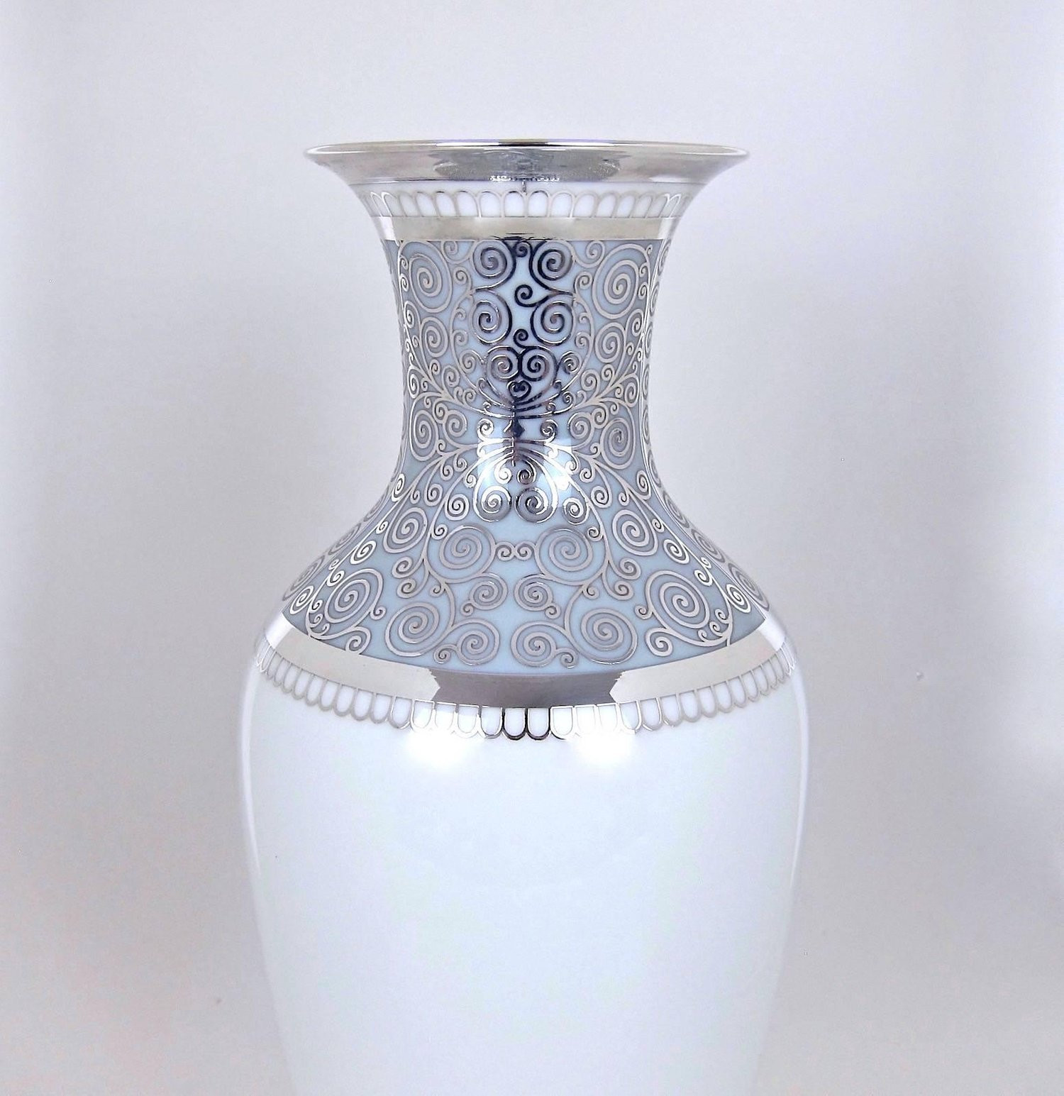 28 Awesome Blue Glass Vases for Sale 2024 free download blue glass vases for sale of large rosenthal porcelain silver overlay vase at 1stdibs with rosenthal porcelain silver overlay vase 06 master