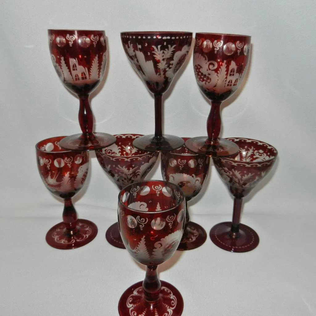 18 Awesome Bohemian Cut Glass Vase 2024 free download bohemian cut glass vase of vintage bohemian pigeon blood decanter and ruby cut to clear glasses intended for click to expand