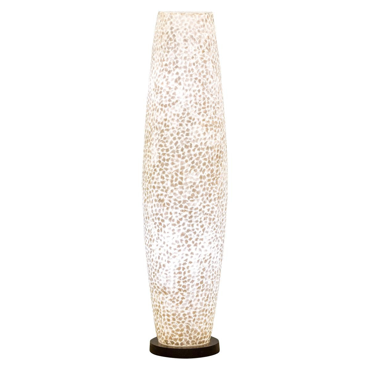 Capiz Shell Vase Of Celestial Convex Floor Lamp Myakka Co Uk Inside Previous