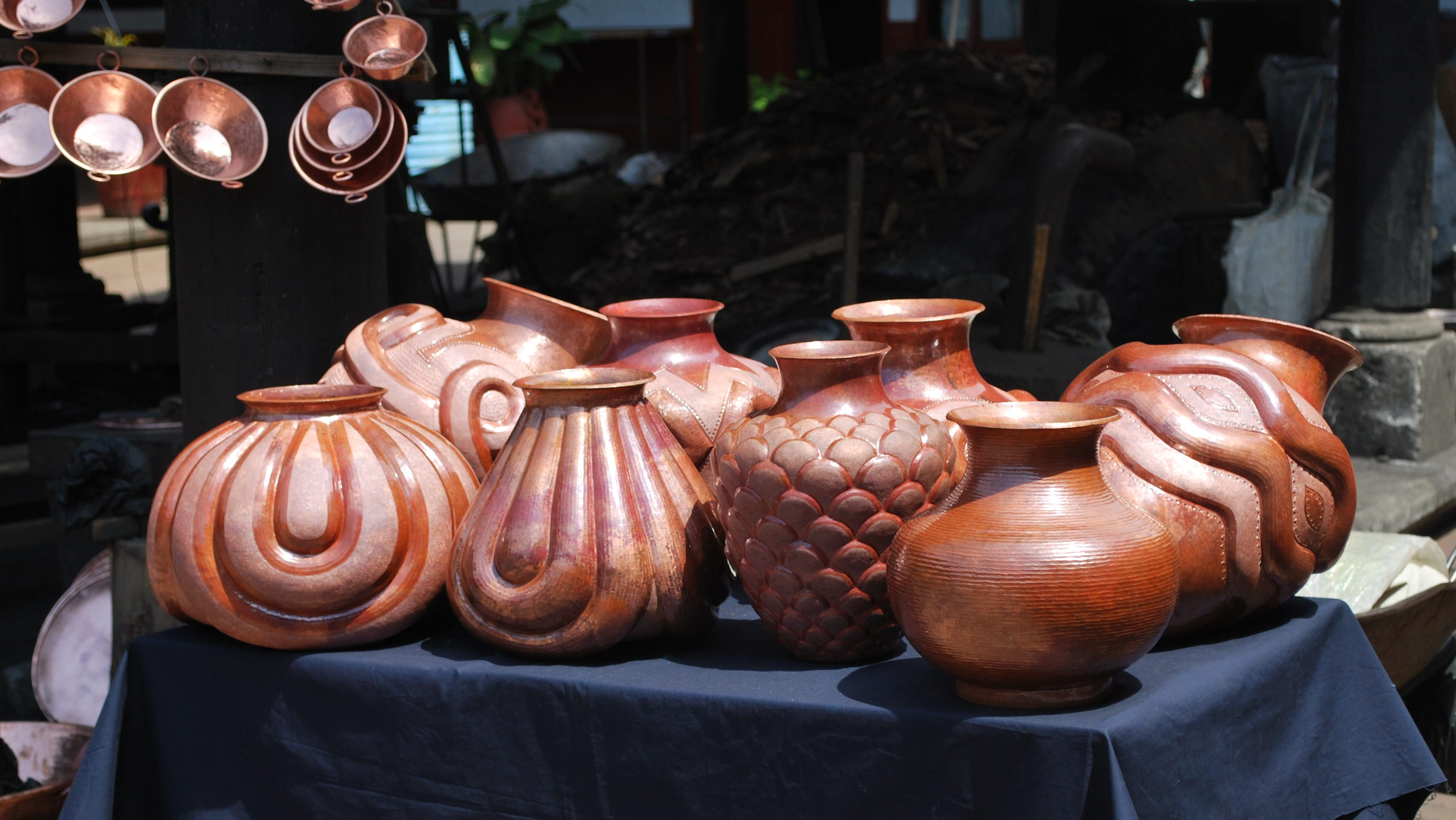 15 Stunning Carved soapstone Vase 2024 free download carved soapstone vase of copper artisans in michoacan ever widening circles with image michoacan copper vessels