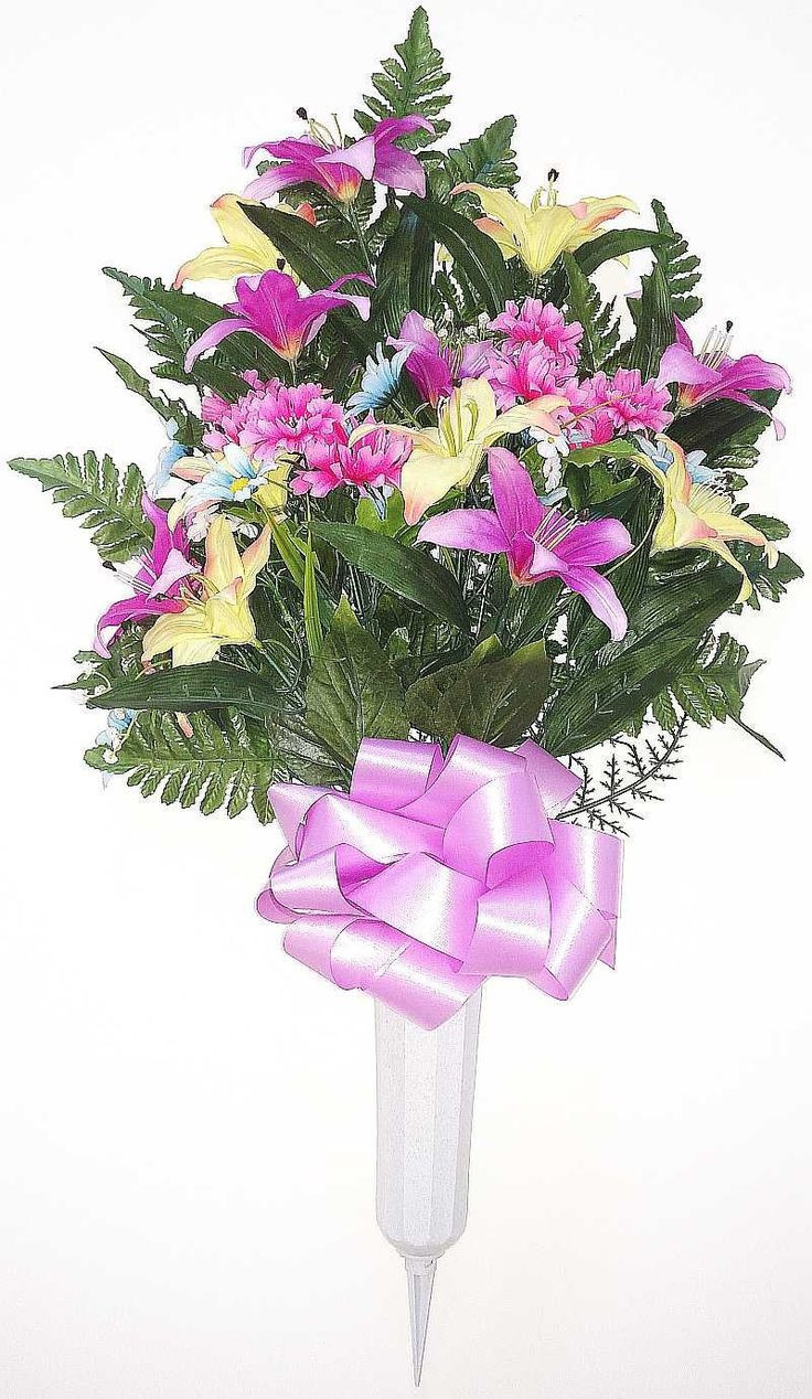 11 Famous Cemetery Vase Inserts 2024 free download cemetery vase inserts of 8 best cemetery ideas images on pinterest cemetery flowers grave within tiger lily cemetery vase with pink light blue yellow flowers 28 inch