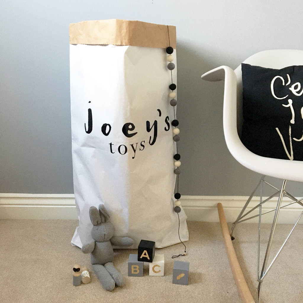 18 Perfect Ceramic Brown Paper Bag Vase 2024 free download ceramic brown paper bag vase of honest paper co products notonthehighstreet com with personalised scandi style paper toy sack storage organisers