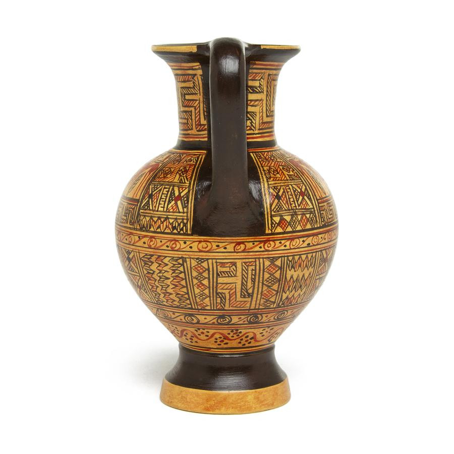 18 Perfect Ceramic Brown Paper Bag Vase 2024 free download ceramic brown paper bag vase of new arrivals page 2 the getty store intended for mini greek amphora vase geometric