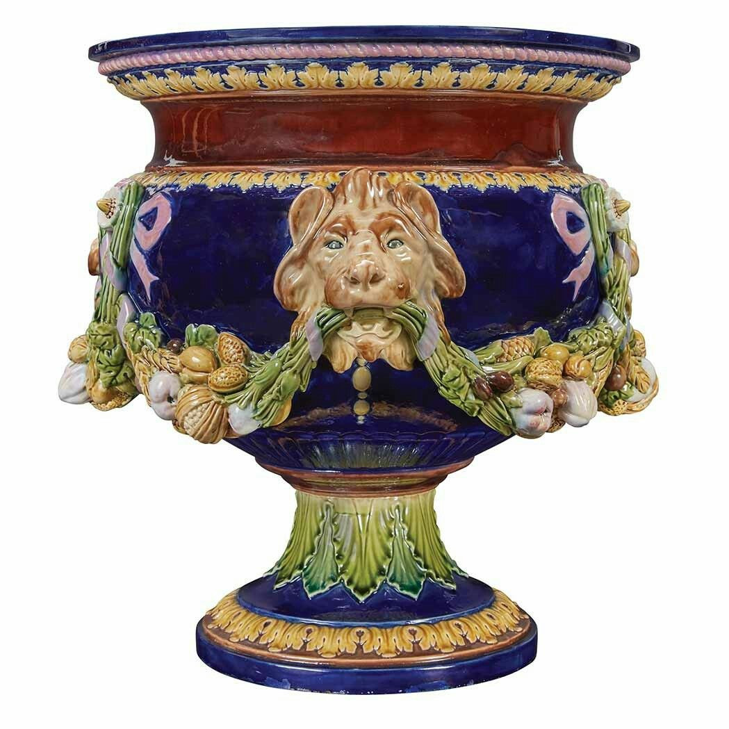 10 Stunning Ceramic Urns and Vases 2024 free download ceramic urns and vases of minton majolica jardiniere model no 1429 circa 1875 of urn form regarding 1429 circa 1875 of urn form with three lion masks around the body joined by swags cobalt g