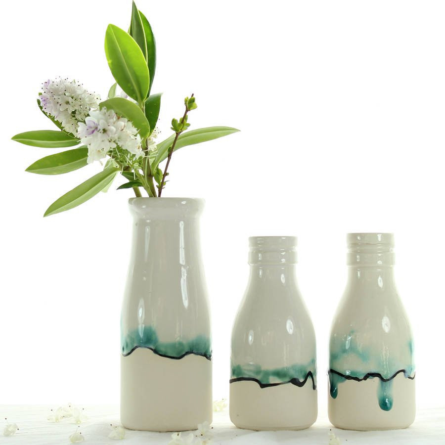 17 Elegant Ceramic Vase Painting Ideas 2024 free download ceramic vase painting ideas of milk bottle vase with landscape painting by helen rebecca ceramics with milk bottle vase with landscape painting